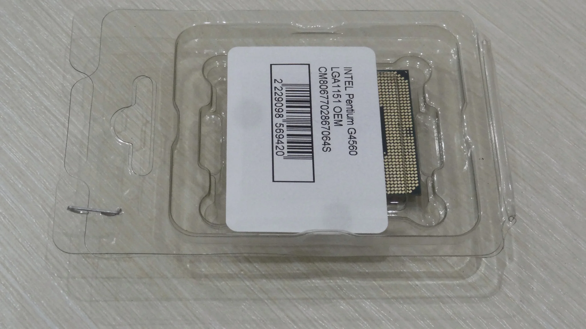 Процессор Intel Pentium G4560 LGA1151 OEM (CM8067702867064)