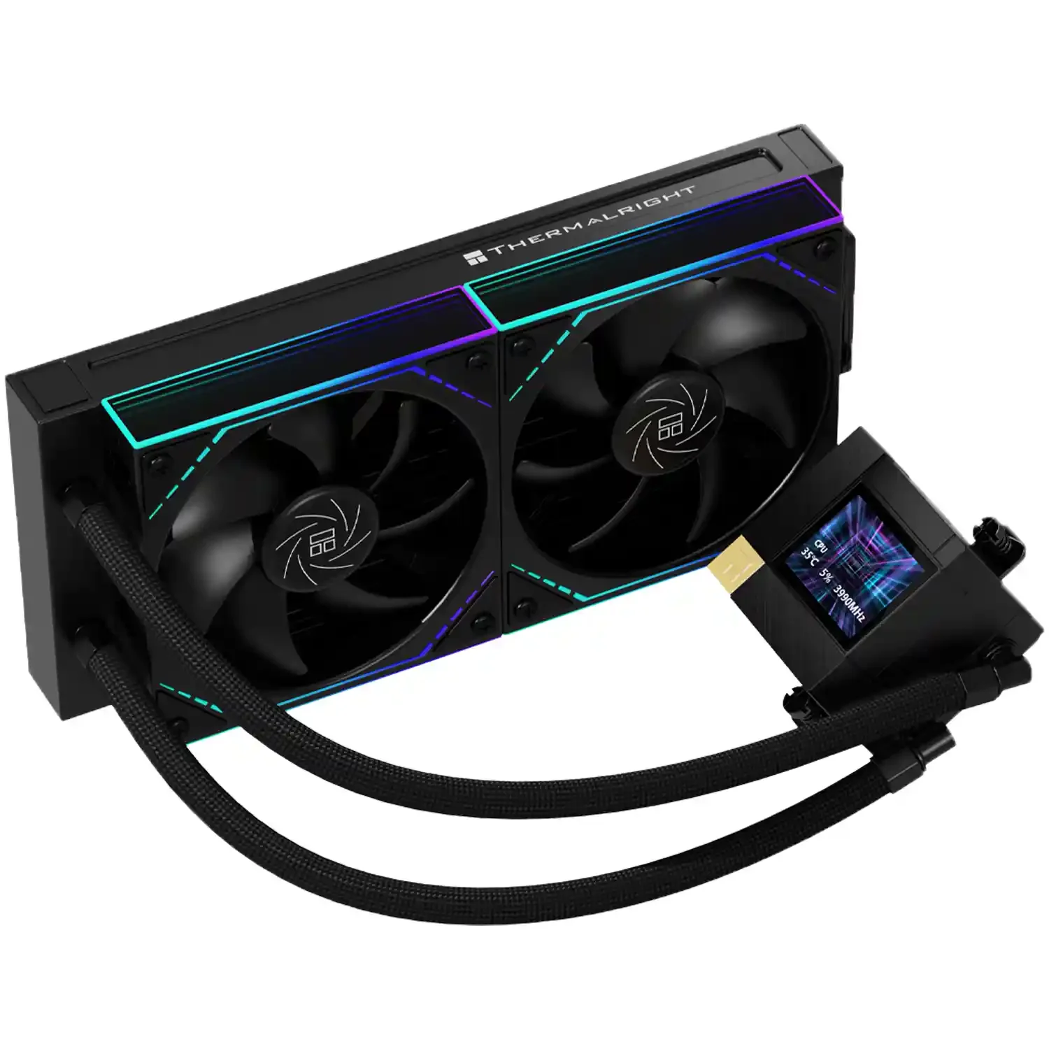 СЖО для процессоров Thermalright Core Matrix 240 Vision (C-MATRIX-VISION-BL-240-ARGB)