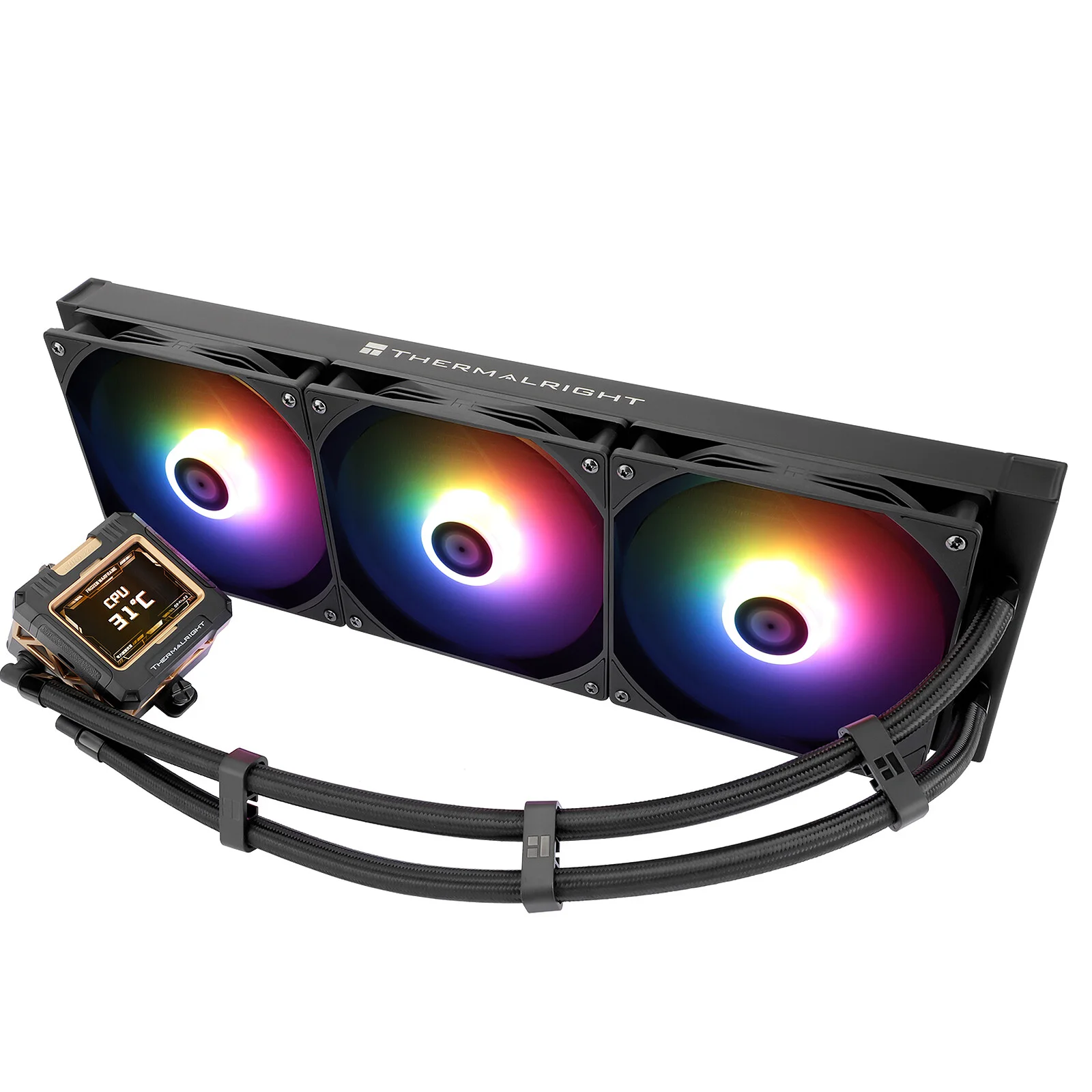 СЖО для процессоров Thermalright Frozen Warframe 420 ARGB (F-WFRAME-420-ARGB-BL)