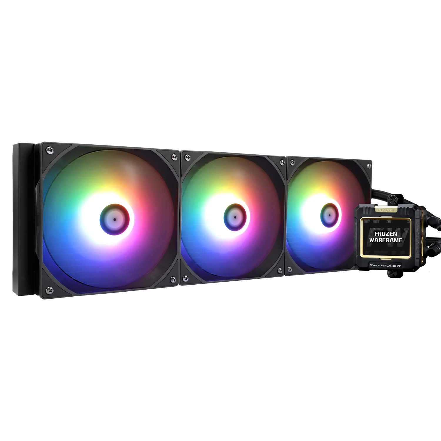 СЖО для процессоров Thermalright Frozen Warframe 420 ARGB (F-WFRAME-420-ARGB-BL)