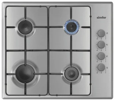 Газовая варочная панель Simfer H 60 Q 40 M 411