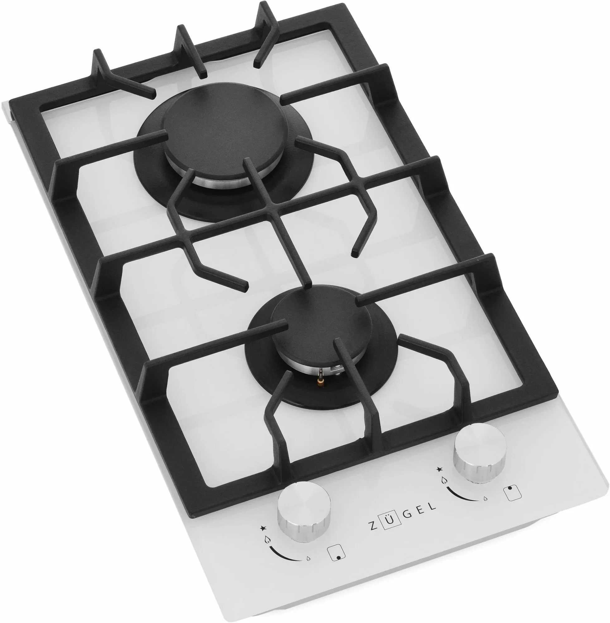 Газовая варочная панель Zugel ZGH291W, белая