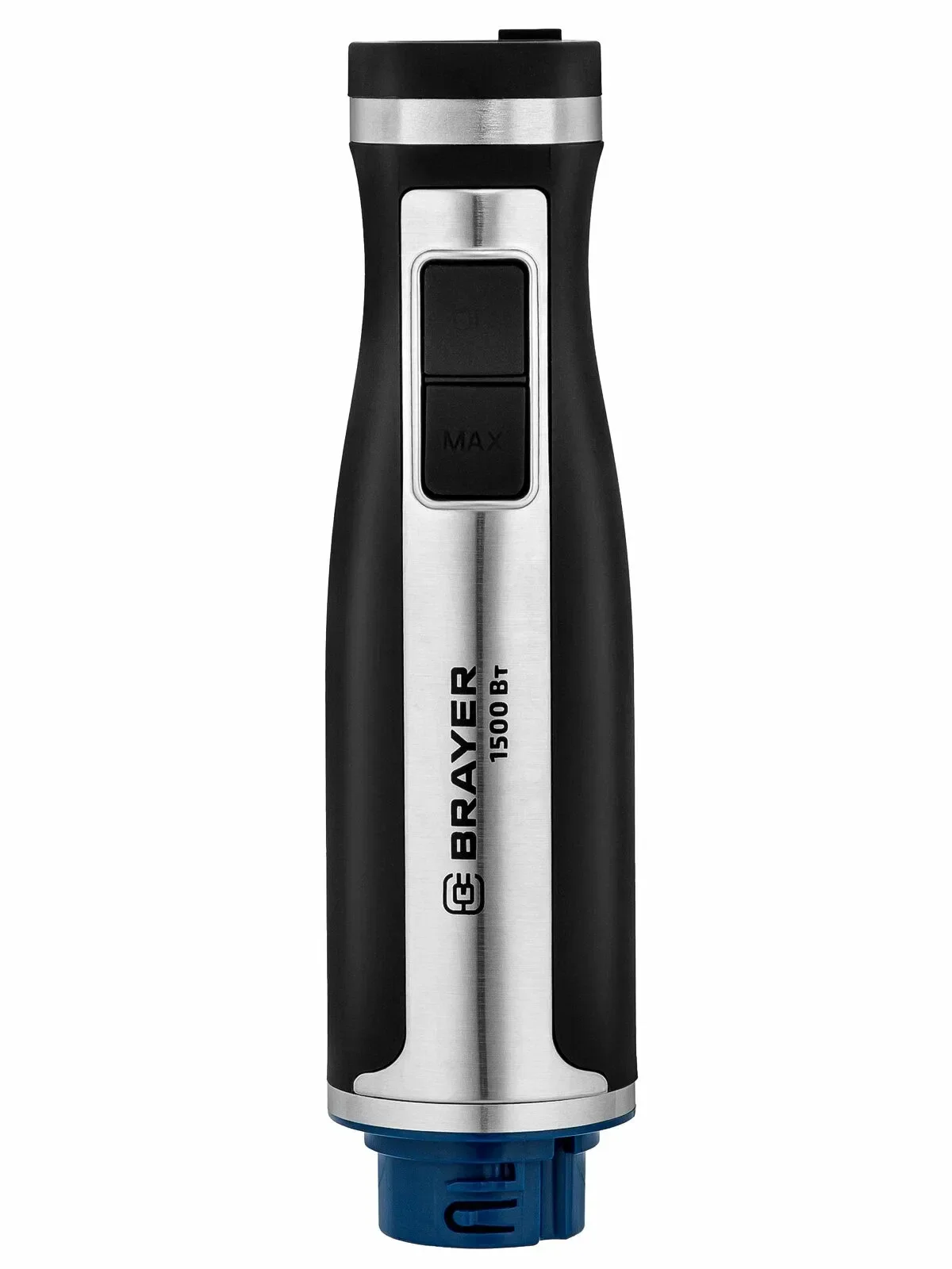 Блендер погружной BRAYER BR1268 1500Вт, венчик,измельчитель500 мл, стакан600 мл, удлиненный блендер