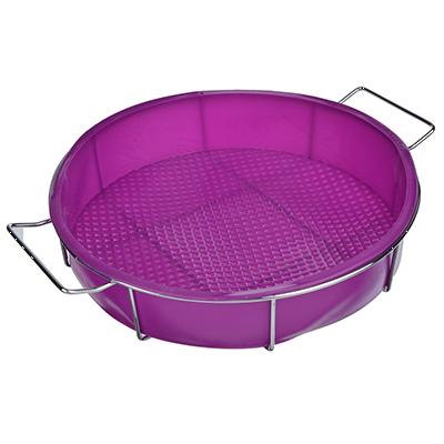 VETTA Форма силиконовая 25x6см, круглая на мет. подставке, HS-305