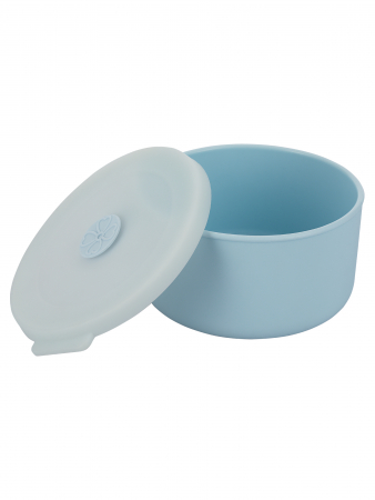 74-010 Силиконовый контейнер для еды 400мл, 13*12.5*6.5см Linea Silicone
