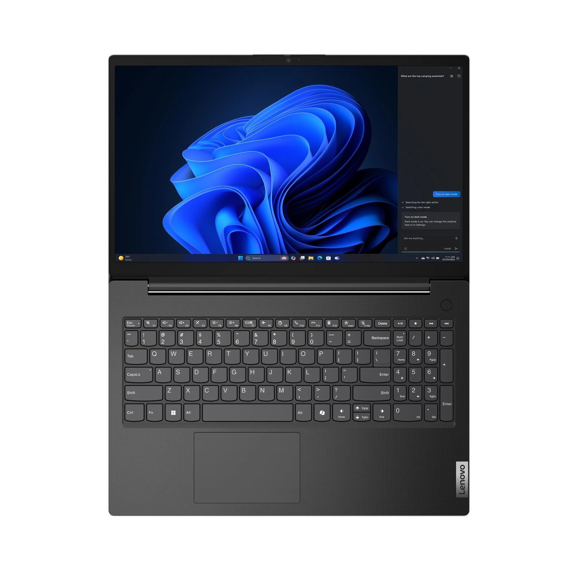 Ноутбук Lenovo V15 G5 IRL Core i7 13620H 16Gb SSD512Gb Intel UHD Graphics 15.6" TN FHD (1920x1080) без ОС grey WiFi BT Cam (83HF00EMIG)