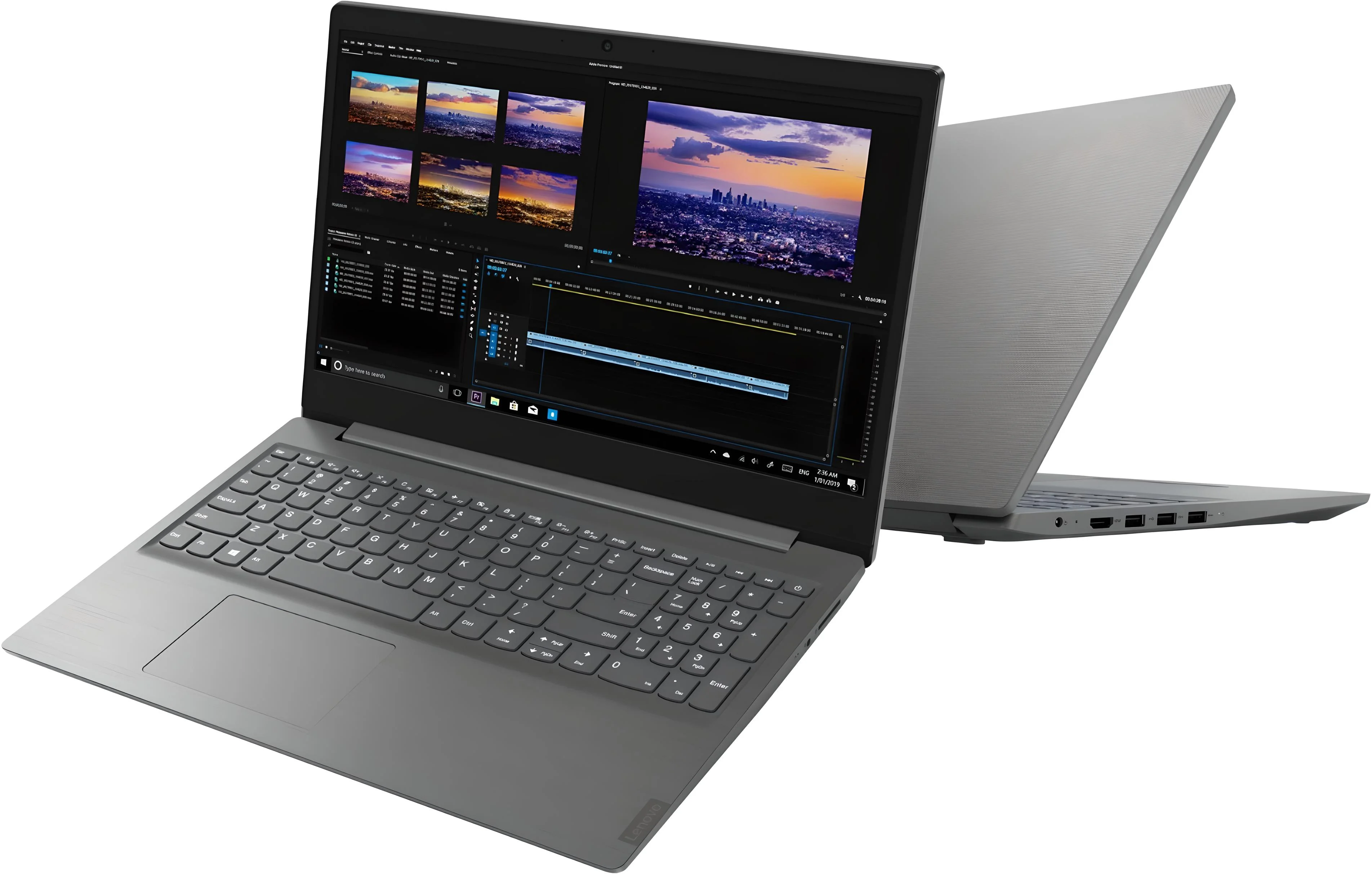 Ноутбук Lenovo V15 G5 IRL Core i7 13620H 16Gb SSD512Gb Intel UHD Graphics 15.6" TN FHD (1920x1080) без ОС grey WiFi BT Cam (83HF00EMIG)