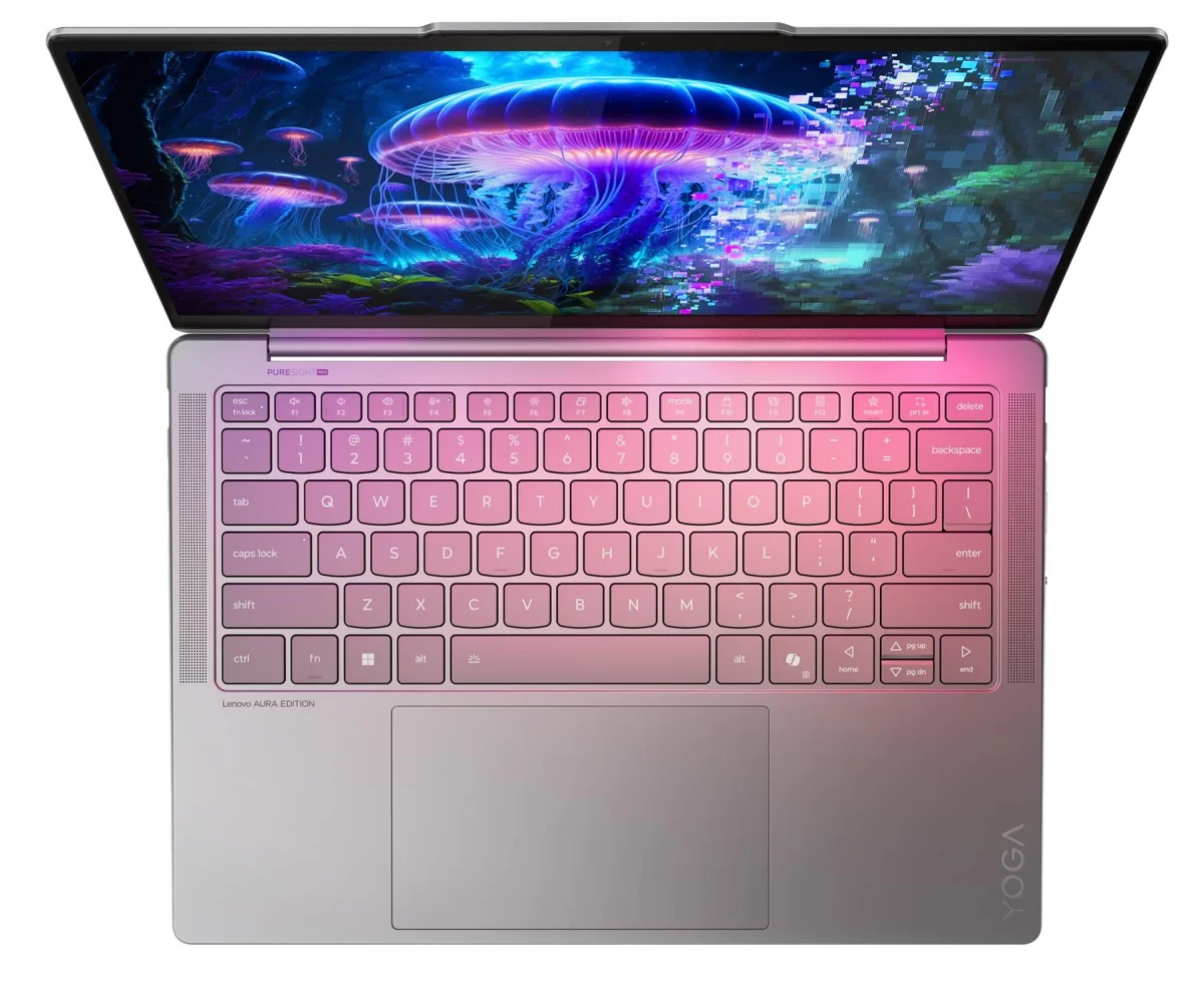 Ноутбук Lenovo Yoga Slim 7 14ILL10 14"(2880x1800 OLED)/Intel Core Ultra 7 256V(2.2Ghz)/16Gb/1024PCISSDGb/noDVD/Int:Intel Arc Graphics 140V/Cam/BT/WiFi