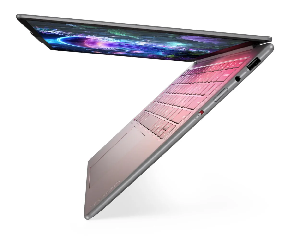 Ноутбук Lenovo Yoga Slim 7 14ILL10 14"(2880x1800 OLED)/Intel Core Ultra 7 256V(2.2Ghz)/16Gb/1024PCISSDGb/noDVD/Int:Intel Arc Graphics 140V/Cam/BT/WiFi