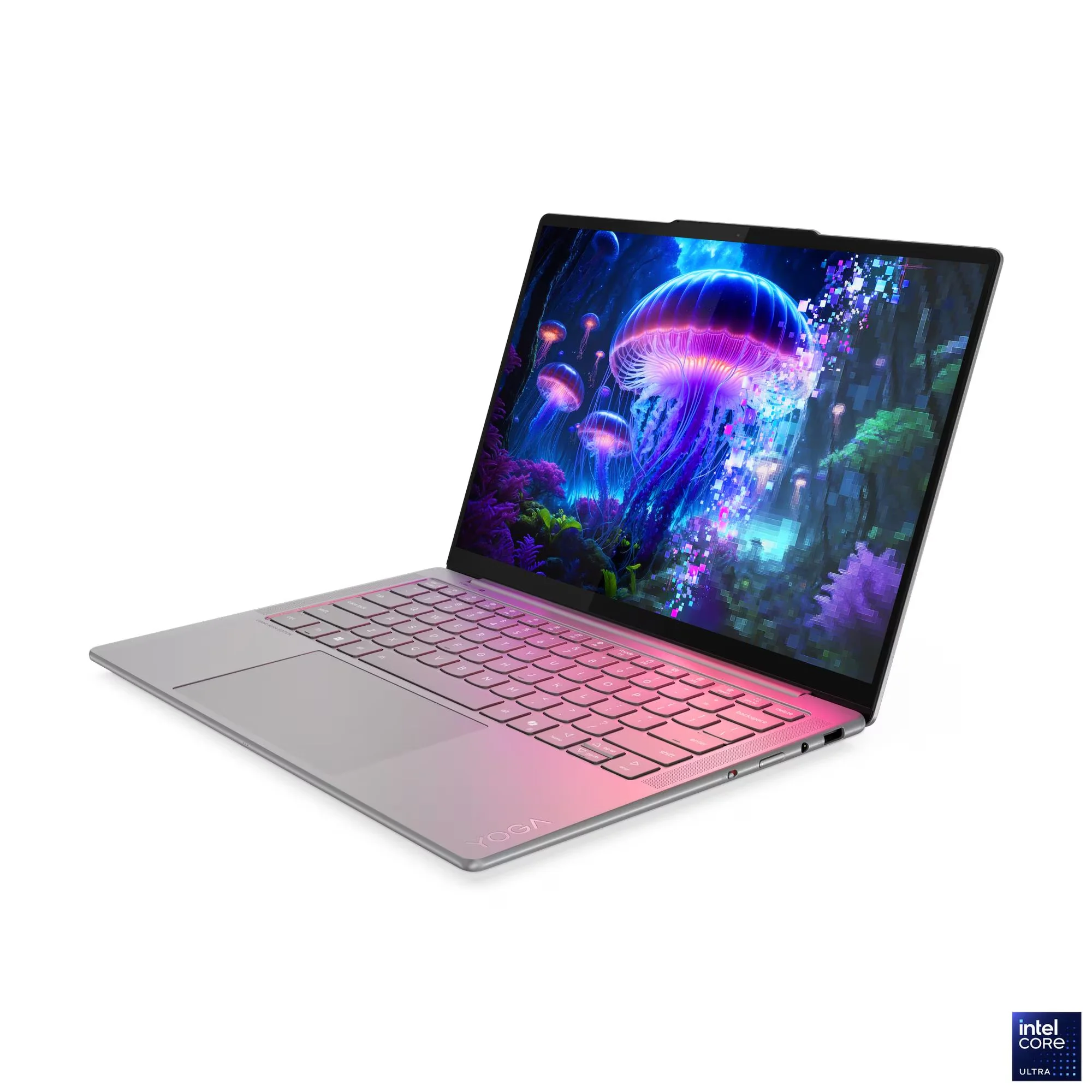 Ноутбук Lenovo Yoga Slim7 14ILL10 Core Ultra 5 226V 16Gb SSD1Tb Intel Arc 130V 14" OLED 2.8K (2880x1800) Windows 11 Home grey WiFi BT Cam (83JX000GRK)