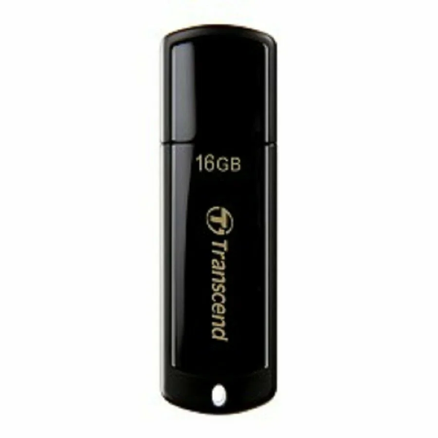 Флеш накопитель 16GB Transcend JetFlash 350, USB 2.0, Черный