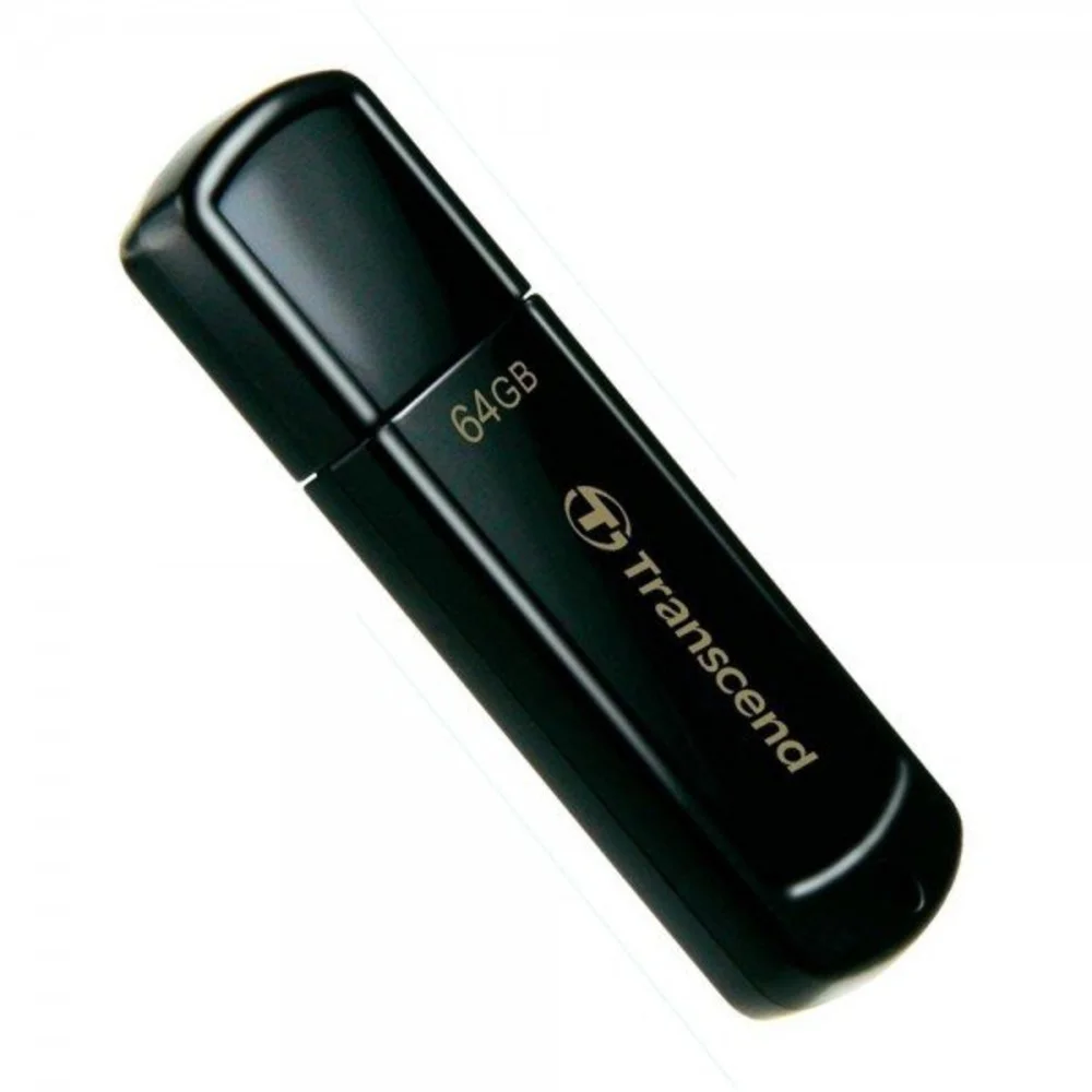 Флеш накопитель 16GB Transcend JetFlash 350, USB 2.0, Черный