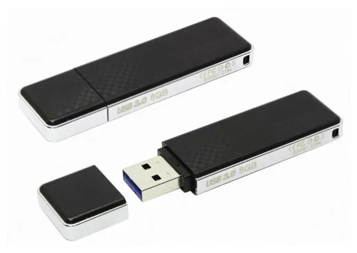 Флеш накопитель 16GB Transcend JetFlash 780, USB 3.1, Черный/Хром