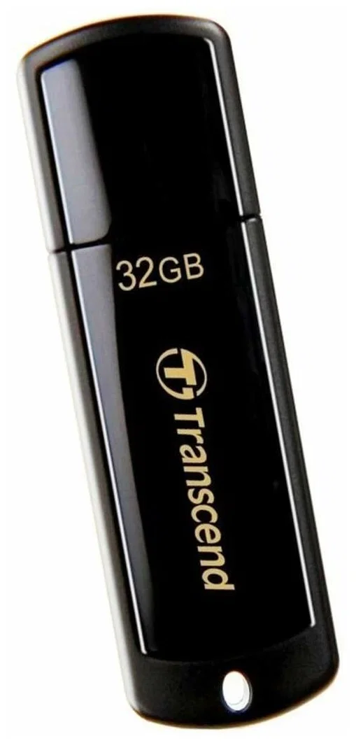 Флеш накопитель 32GB Transcend JetFlash 350, USB 2.0, Черный