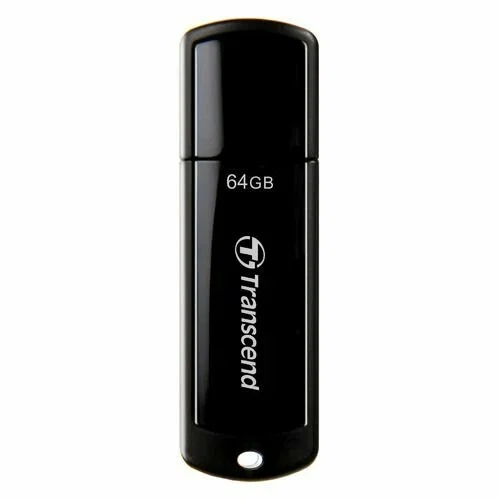 Флеш накопитель 64GB Transcend JetFlash 700, USB 3.1, Черный