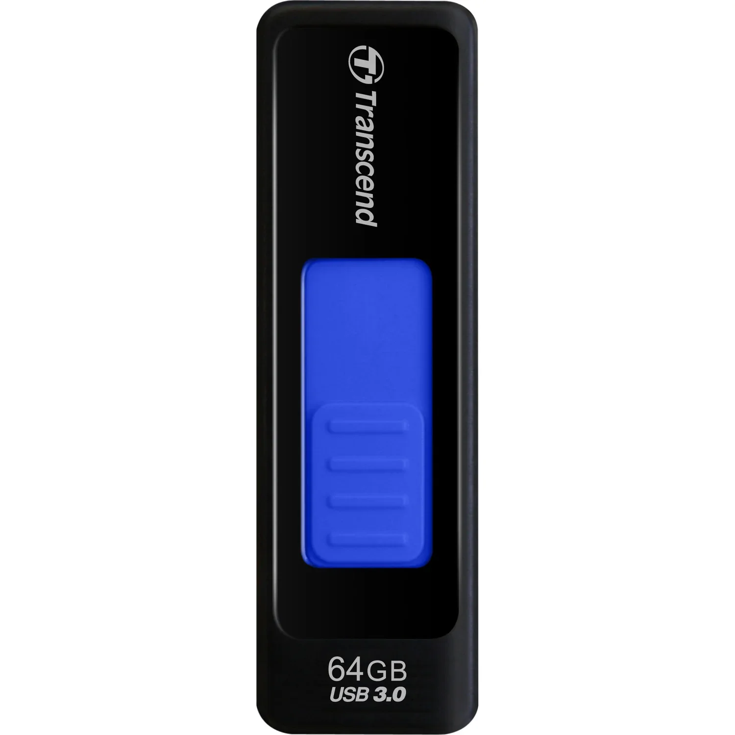 Флеш накопитель 64GB Transcend JetFlash 760, USB 3.0, Черный/Синий