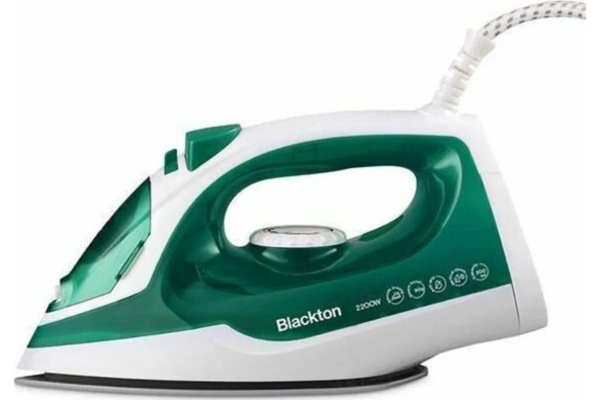 Утюг Blackton Bt SI3112 Белый-Зеленый 2200 Вт удар 100 г/мин Керамика