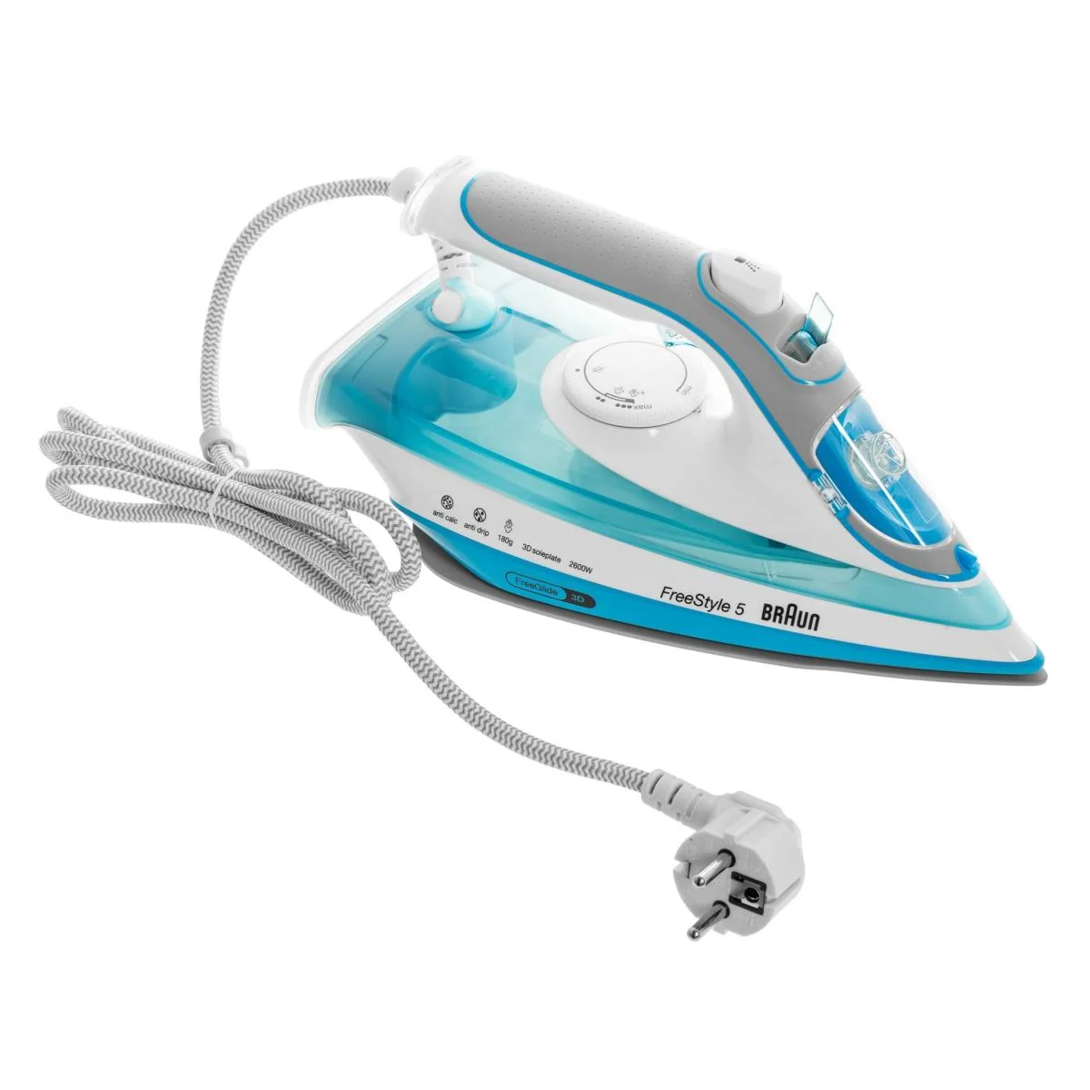 Утюг Braun SI5006BL 2600Вт, удар 180г/мин, подошва керамика