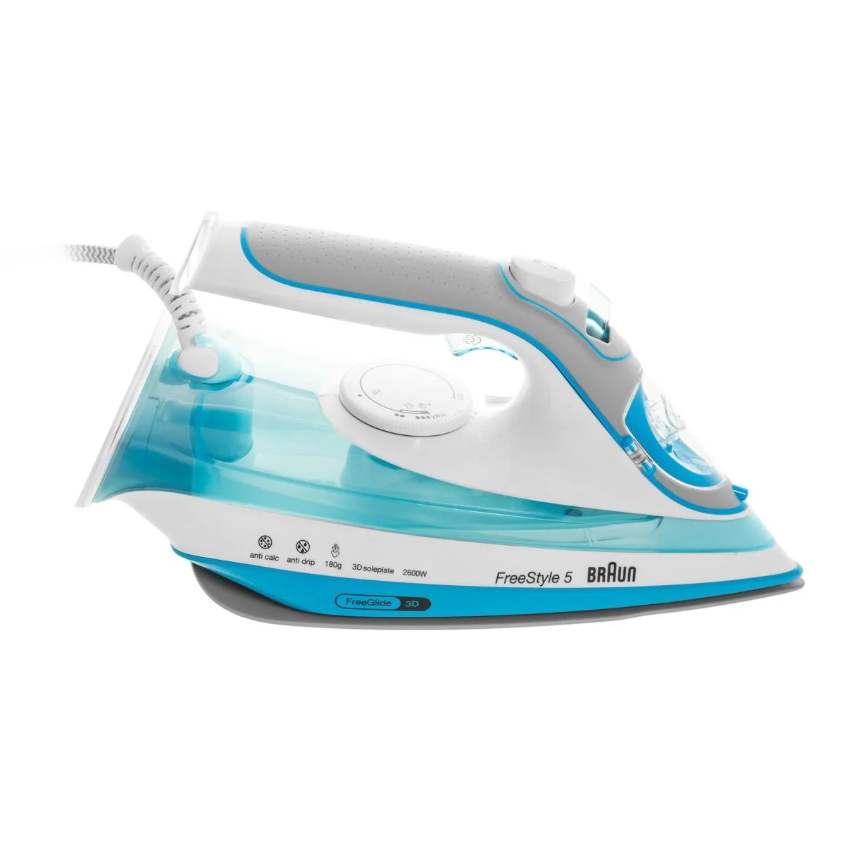 Утюг Braun SI5006BL 2600Вт, удар 180г/мин, подошва керамика
