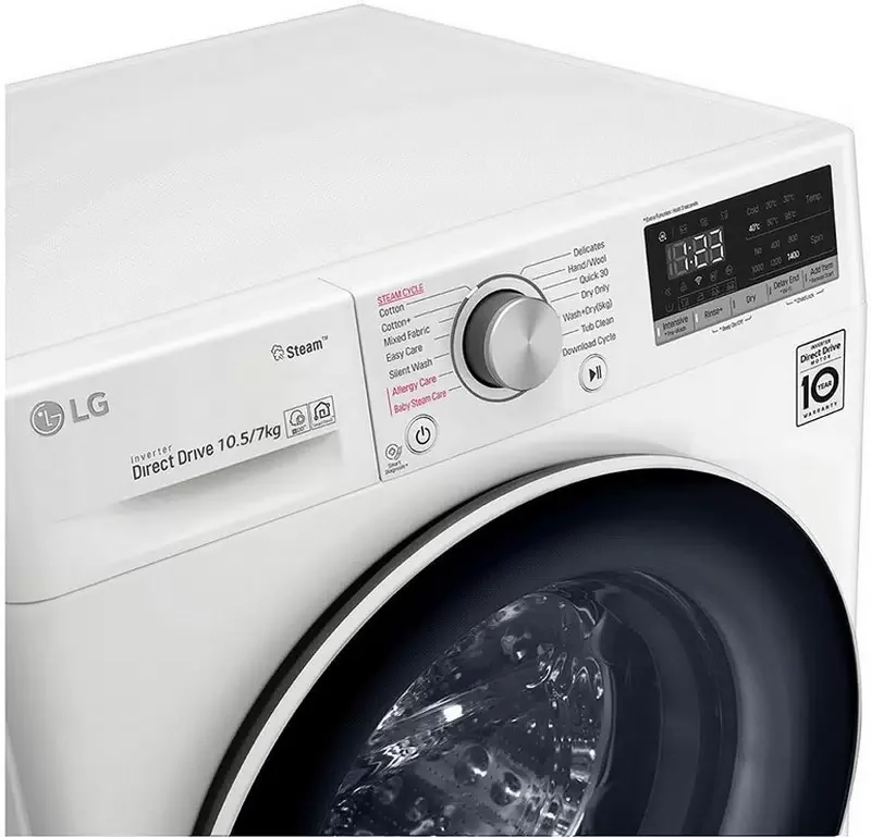 Стиральная машина LG F4V5RYP0W
