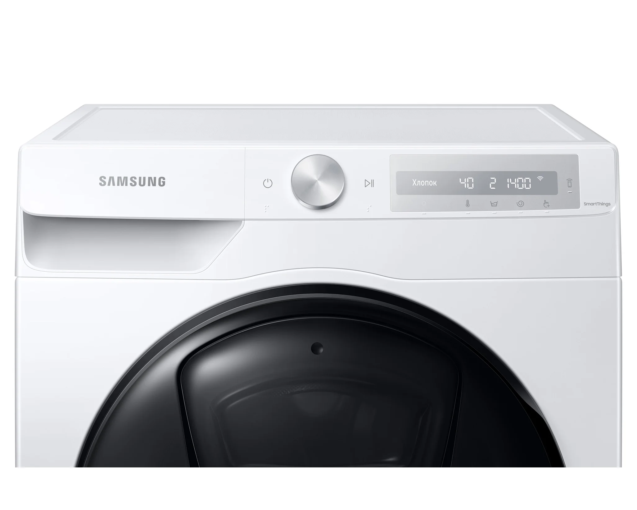 Стиральная машина с сушкой Samsung WD11DG6B85BELP, белый