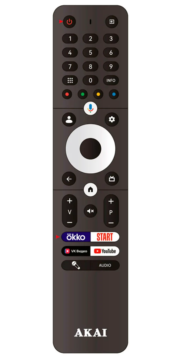 Универсальный пульт Akai CX-626 Google series