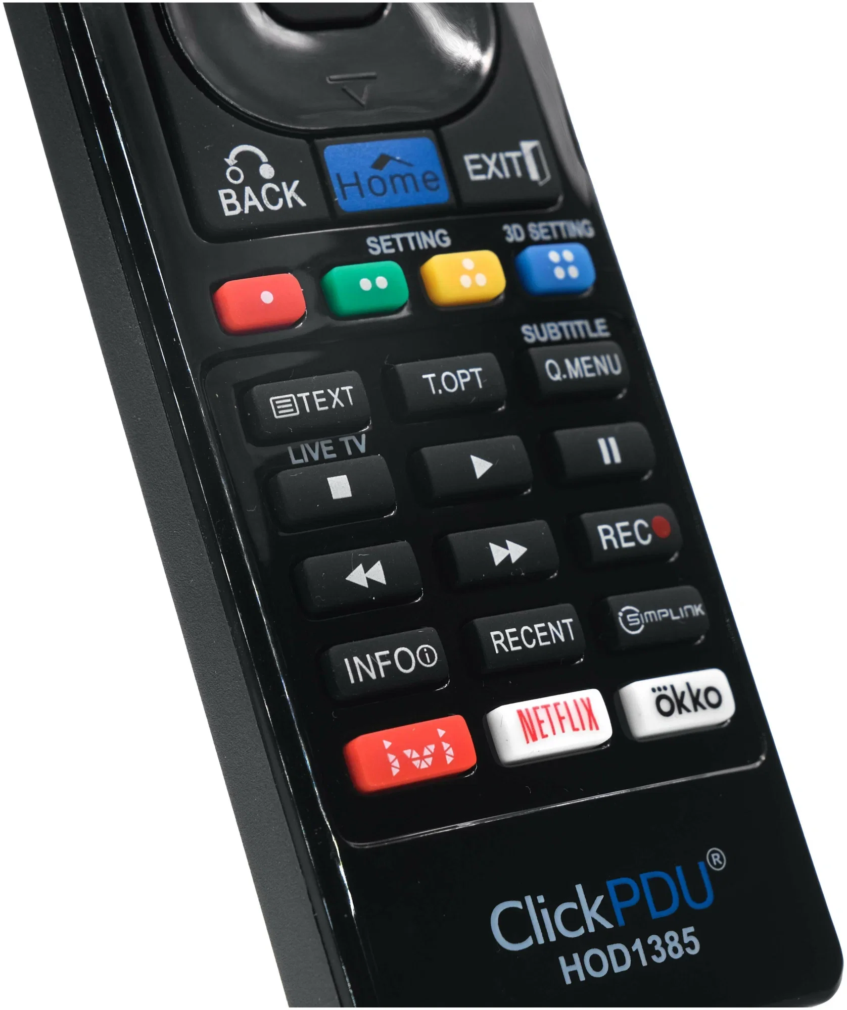 Универсальный пульт ClickPDU HOD1385 RM-L930 RU для телевизоров LG