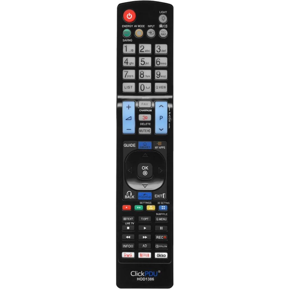 Универсальный пульт ClickPDU HOD1385 RM-L930 RU для телевизоров LG