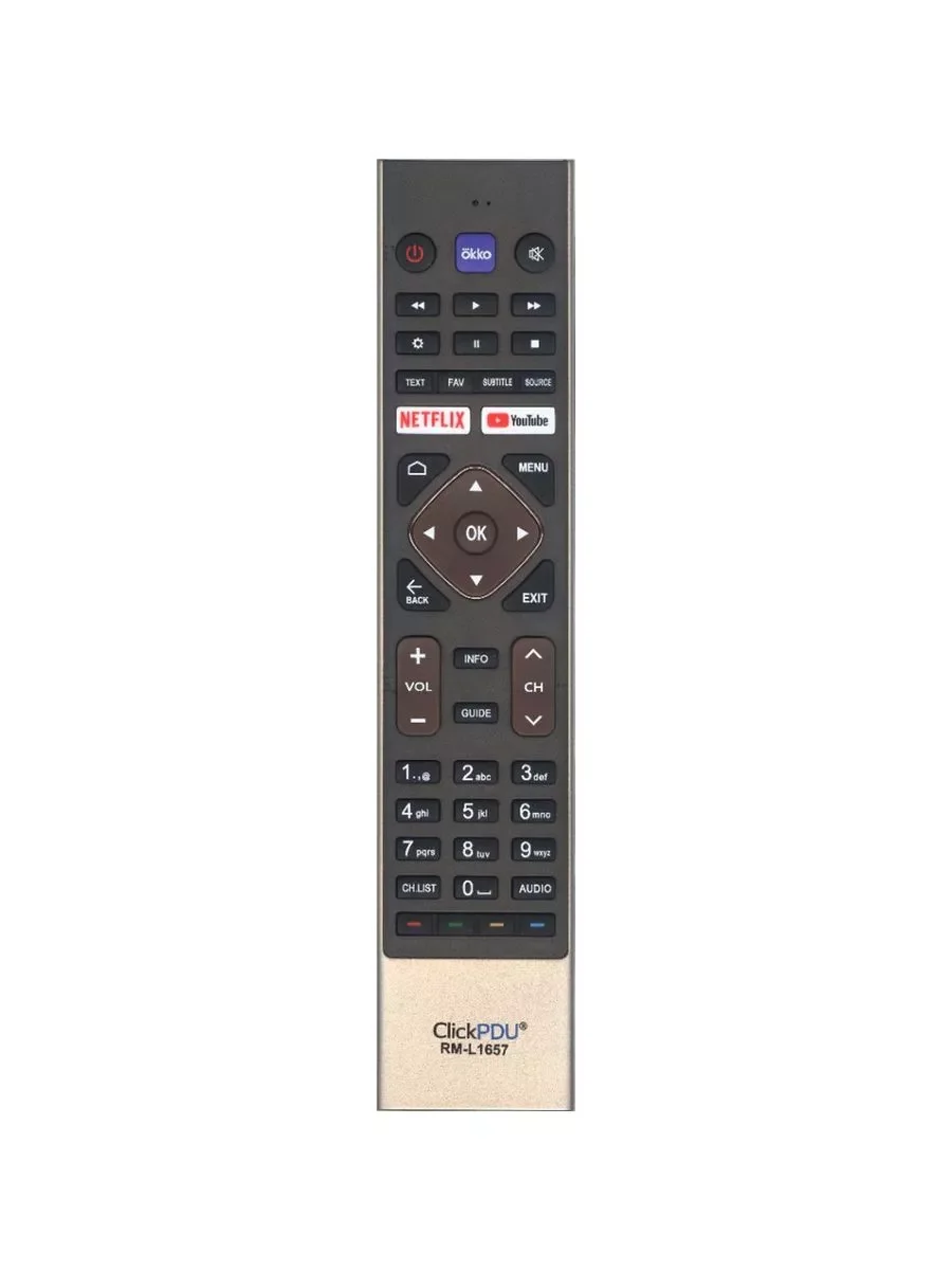 Универсальный пульт ClickPDU для Haier RM-L1657 (PBOX)