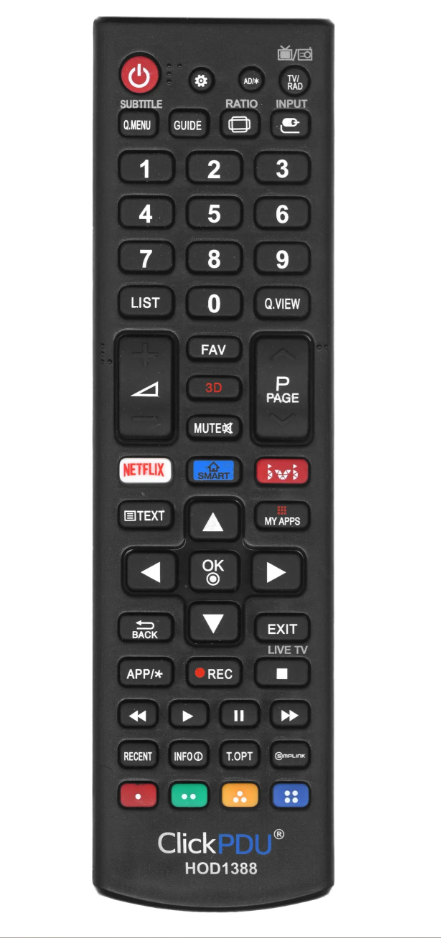 Универсальный пульт ClickPDU для LG (HOD1388)