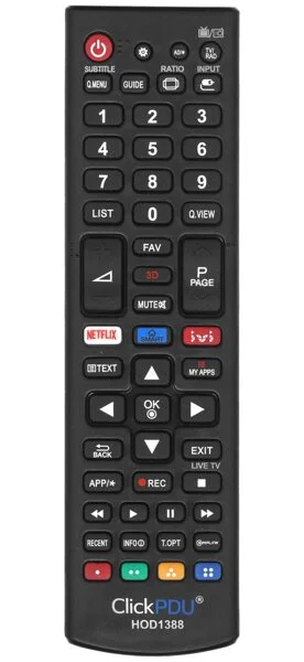 Универсальный пульт ClickPDU для LG (HOD1388)