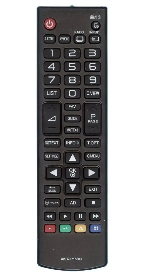 Универсальный пульт Huayu AKB73715603, для телевизора LG