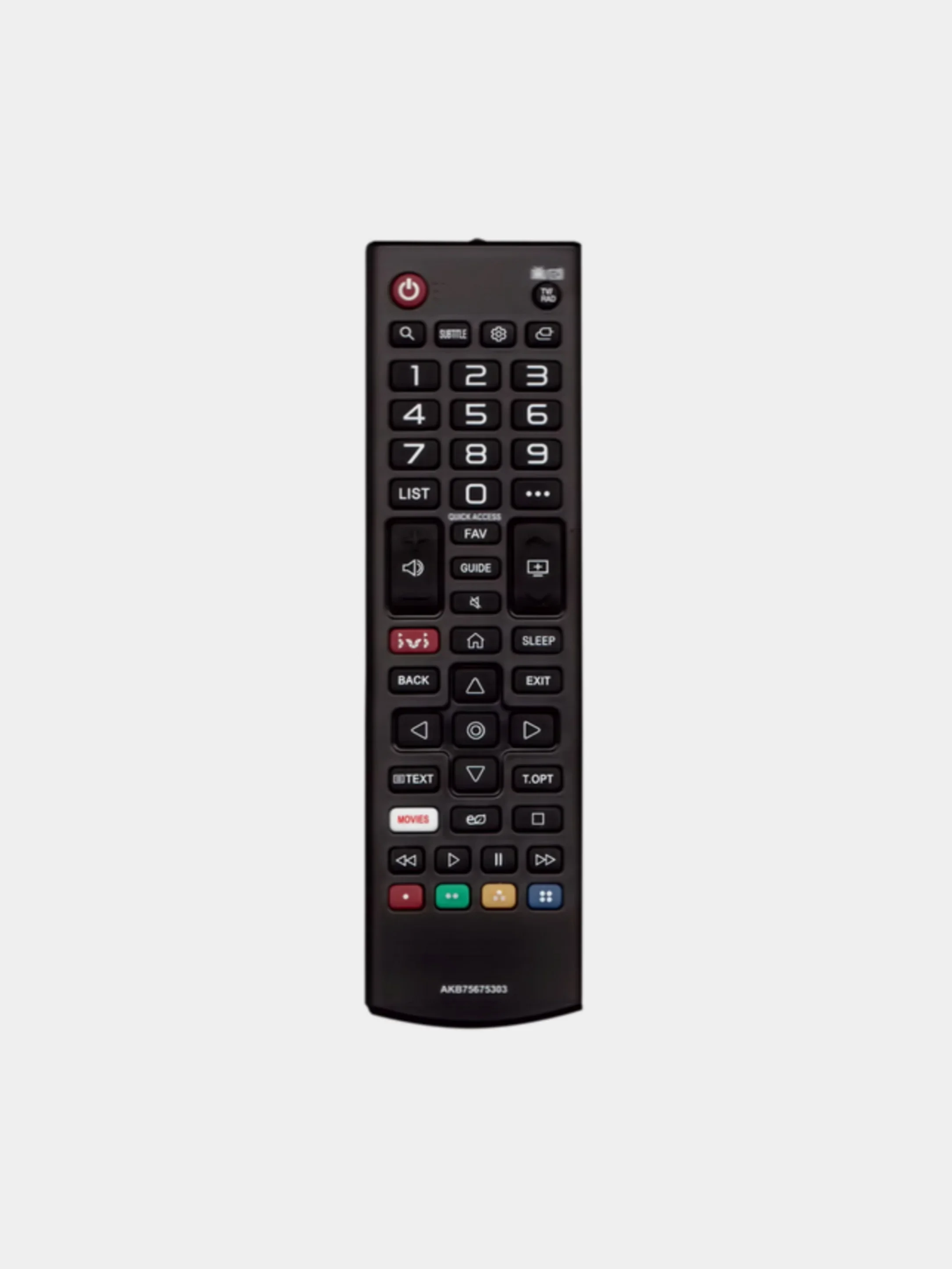 Универсальный пульт Huayu AKB75675303, для телевизора LG