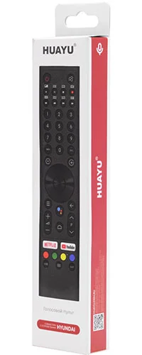 Универсальный пульт Huayu B1528 JX-C005, с голосовой функцией, для телевизора Hyundai, Blaupunkt, CHANGHONG, PREMIER