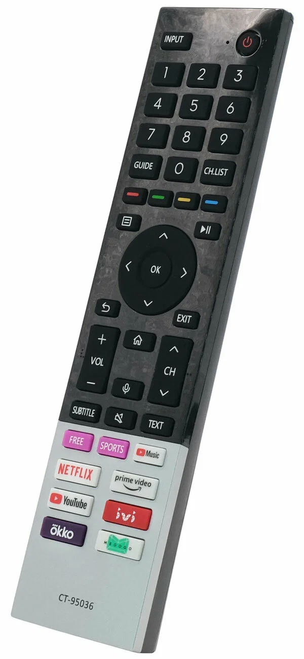 Универсальный пульт Huayu CT-95036, с голосовой функцией, для телевизора Toshiba