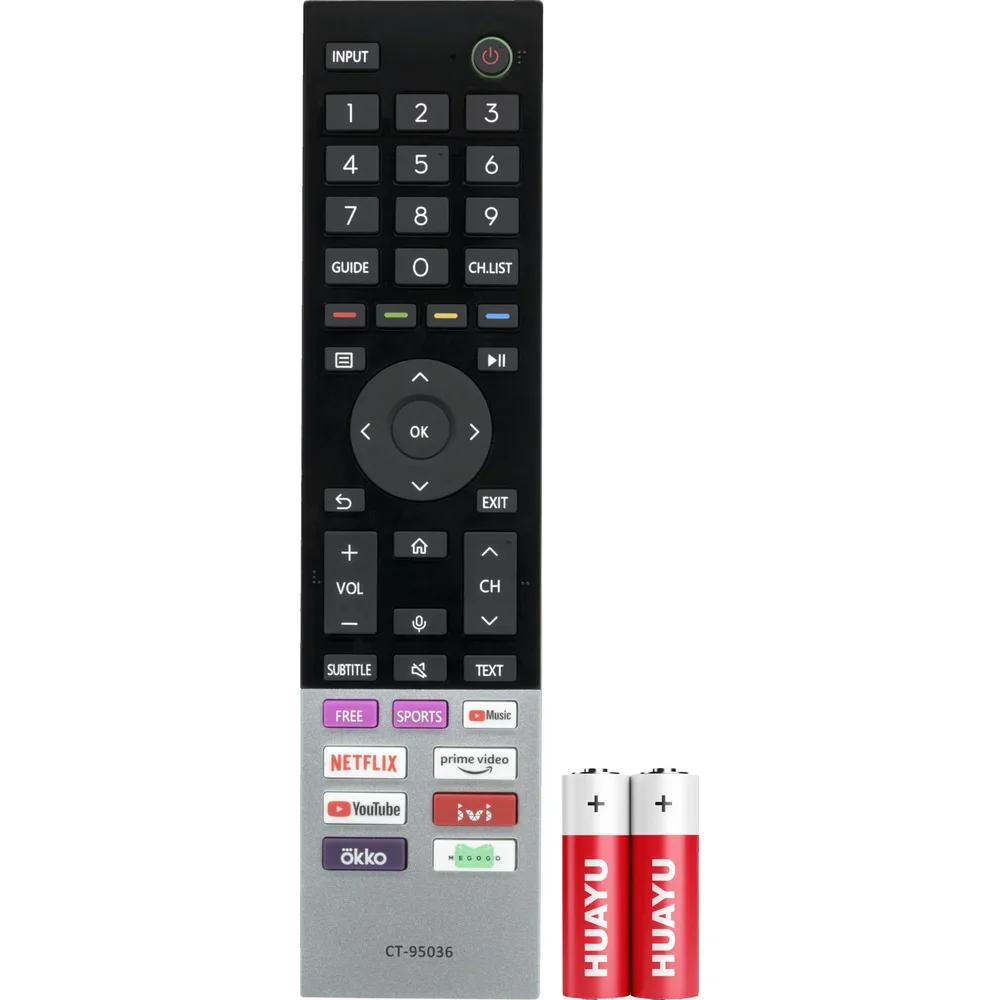 Универсальный пульт Huayu CT-95036, с голосовой функцией, для телевизора Toshiba