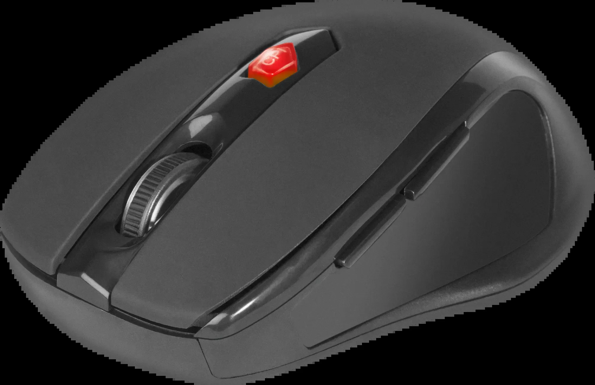 Мышь беспроводная Defender Ultra MM-315 черный, 1600 dpi, радиоканал, USB, кнопки - 6