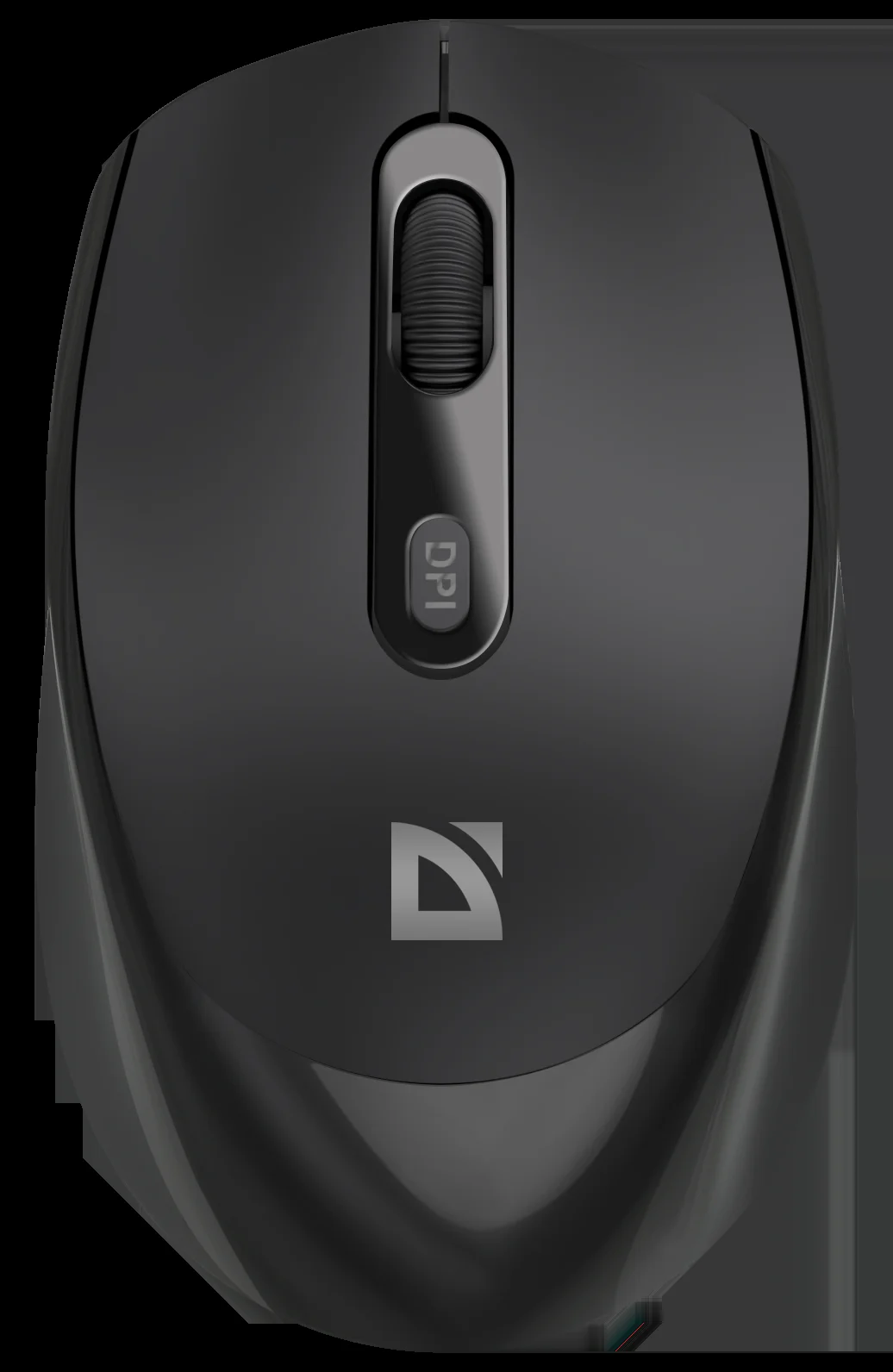 Мышь беспроводная Defender Vision MS-376 черный, 1600 dpi, радиоканал, Bluetooth, USB, кнопки - 4