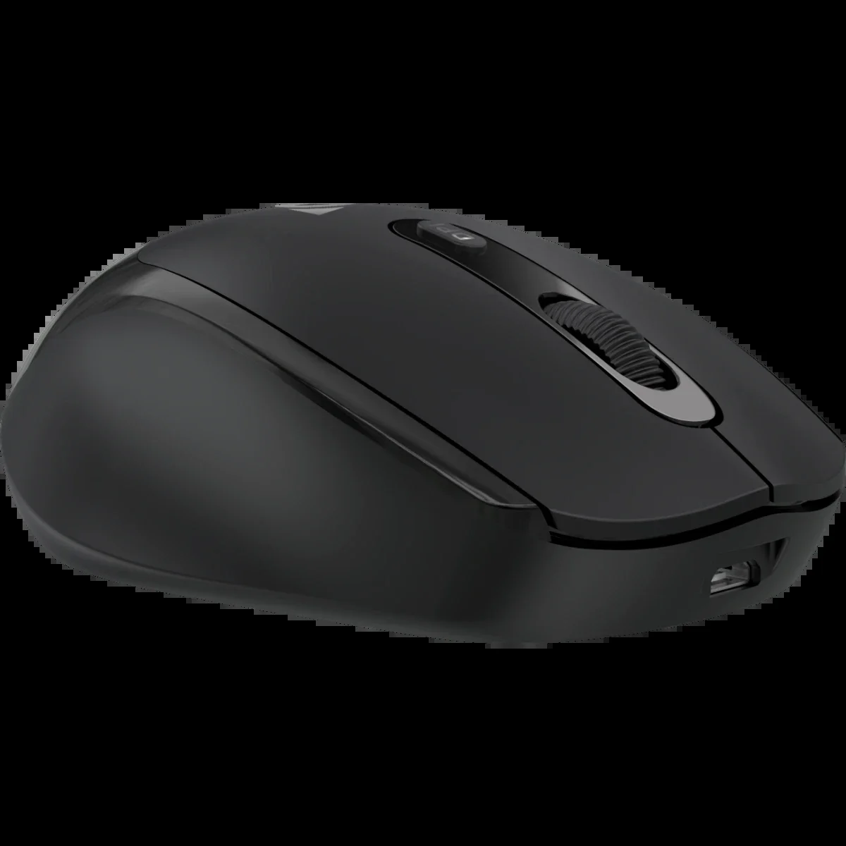 Мышь беспроводная Defender Vision MS-376 черный, 1600 dpi, радиоканал, Bluetooth, USB, кнопки - 4