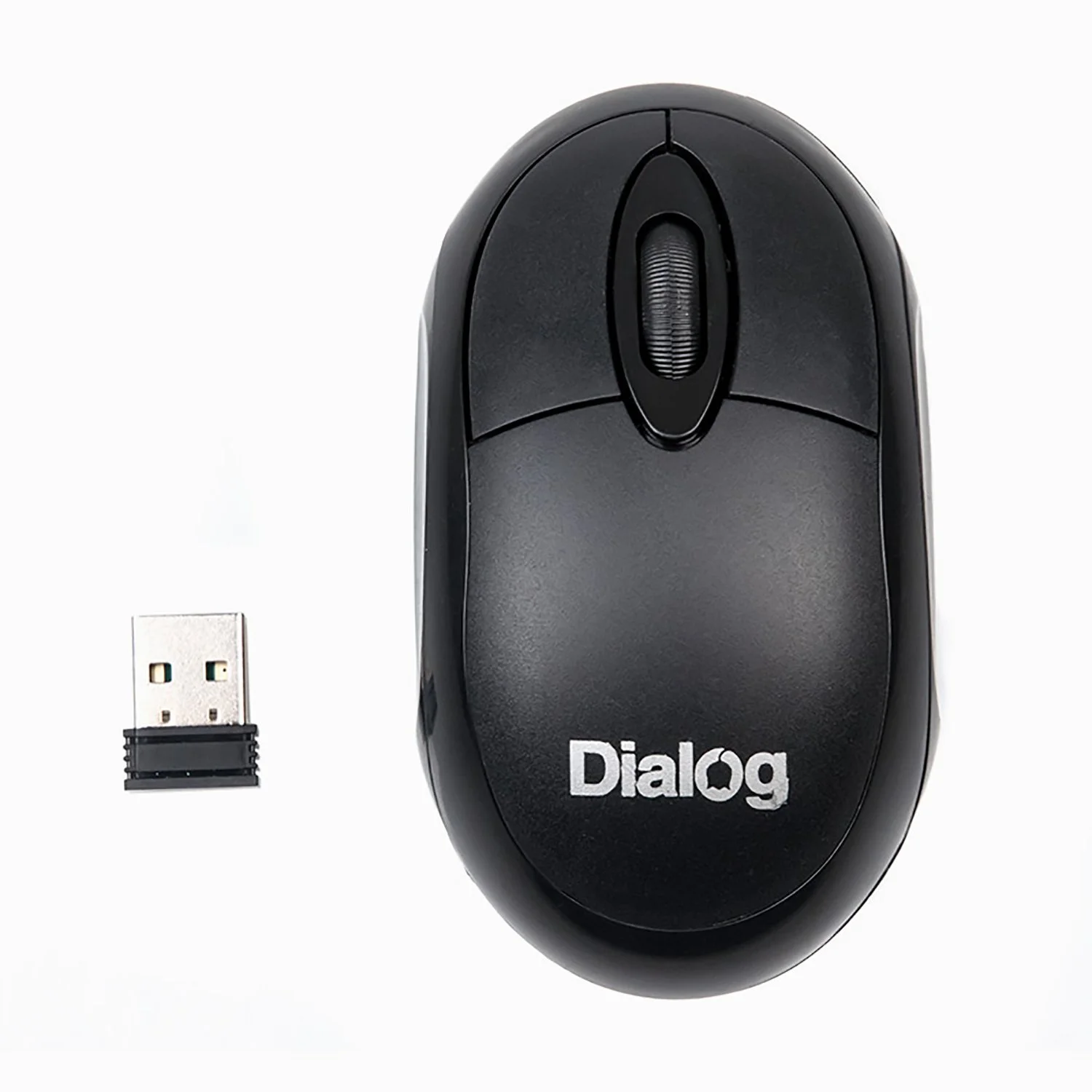 Мышь беспроводная Dialog Comfort MROC-10U черный, 1200 dpi, радиоканал, USB, кнопки - 3