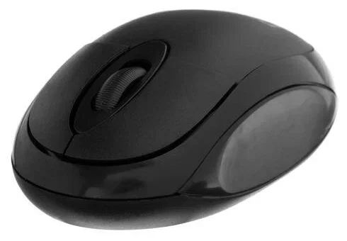 Мышь беспроводная Dialog Comfort MROC-10U черный, 1200 dpi, радиоканал, USB, кнопки - 3