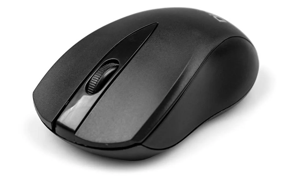 Мышь беспроводная Dialog Comfort MROC-15U черный, 1200 dpi, радиоканал, USB, кнопки - 3
