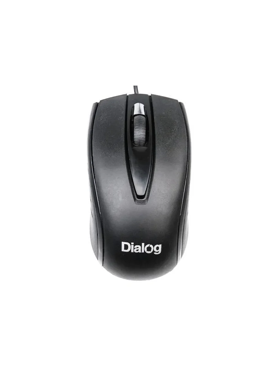 Мышь беспроводная Dialog Comfort MROC-17U черный, 1200 dpi, радиоканал, USB, кнопки - 3