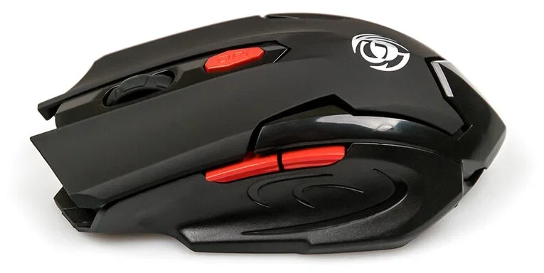 Мышь беспроводная Dialog Gan-Kata MRGK-10U черный, 1600 dpi, радиоканал, USB, кнопки - 6