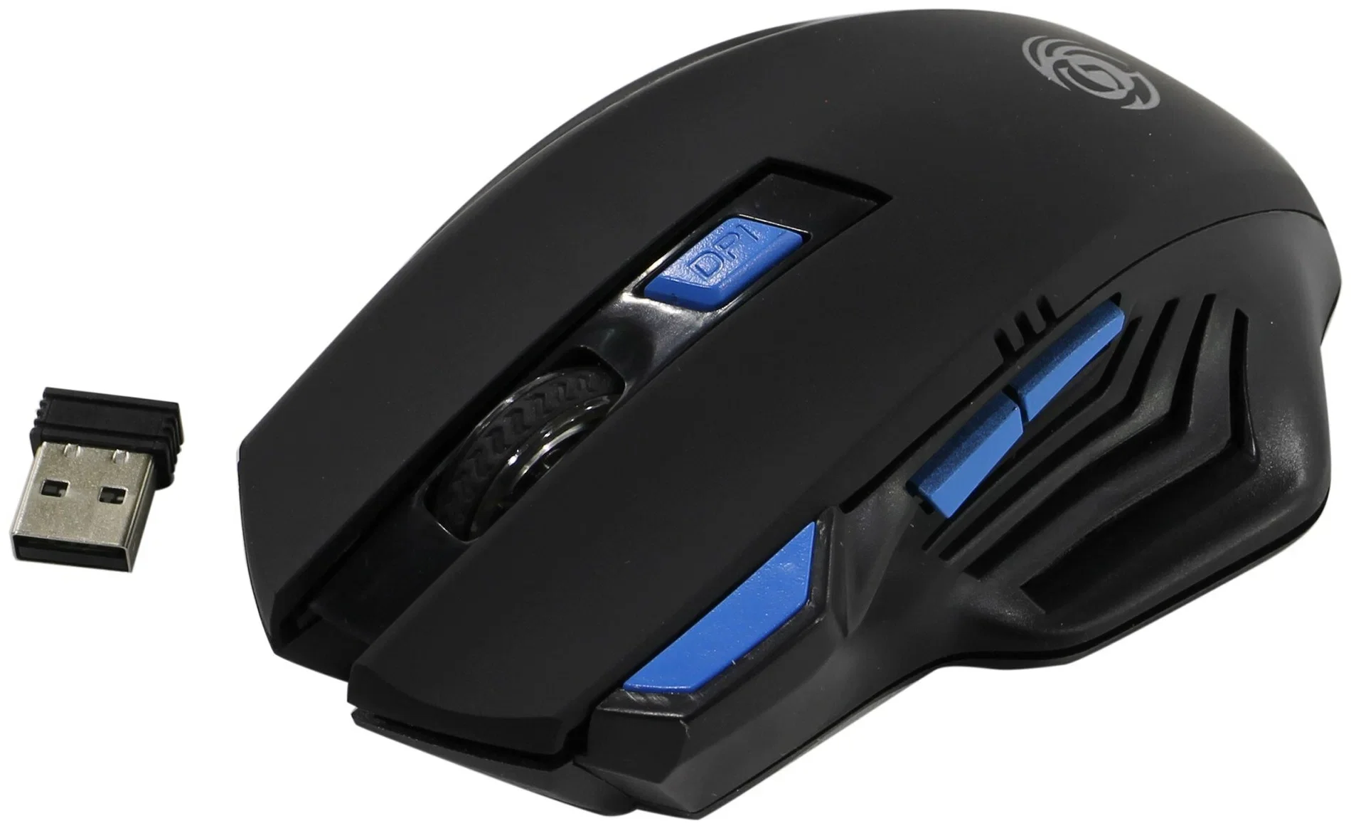 Мышь беспроводная Dialog Gan-Kata MRGK-14U черный, 1600 dpi, радиоканал, USB, кнопки - 6
