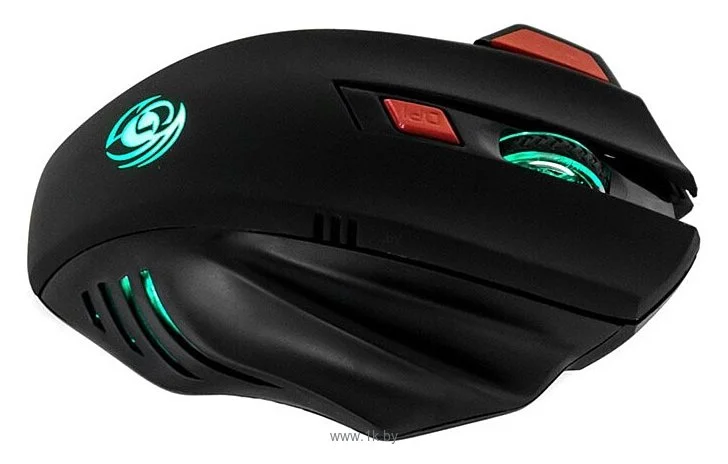Мышь беспроводная Dialog Gan-Kata MRGK-14UR черный, 1600 dpi, радиоканал, USB, кнопки - 6