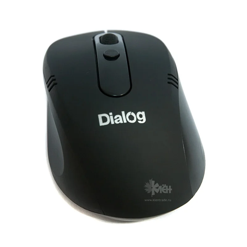 Мышь беспроводная Dialog Pointer MROP-03U черный, 1600 dpi, радиоканал, USB, кнопки - 4