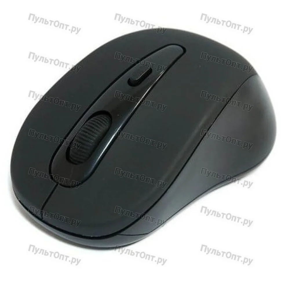 Мышь беспроводная Dialog Pointer MROP-05U черный, 1600 dpi, радиоканал, USB, кнопки - 4