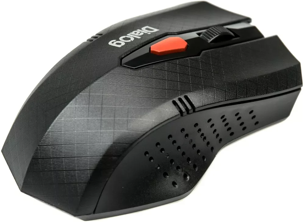 Мышь беспроводная Dialog Pointer MROP-09U черный, 1600 dpi, радиоканал, USB, кнопки - 6