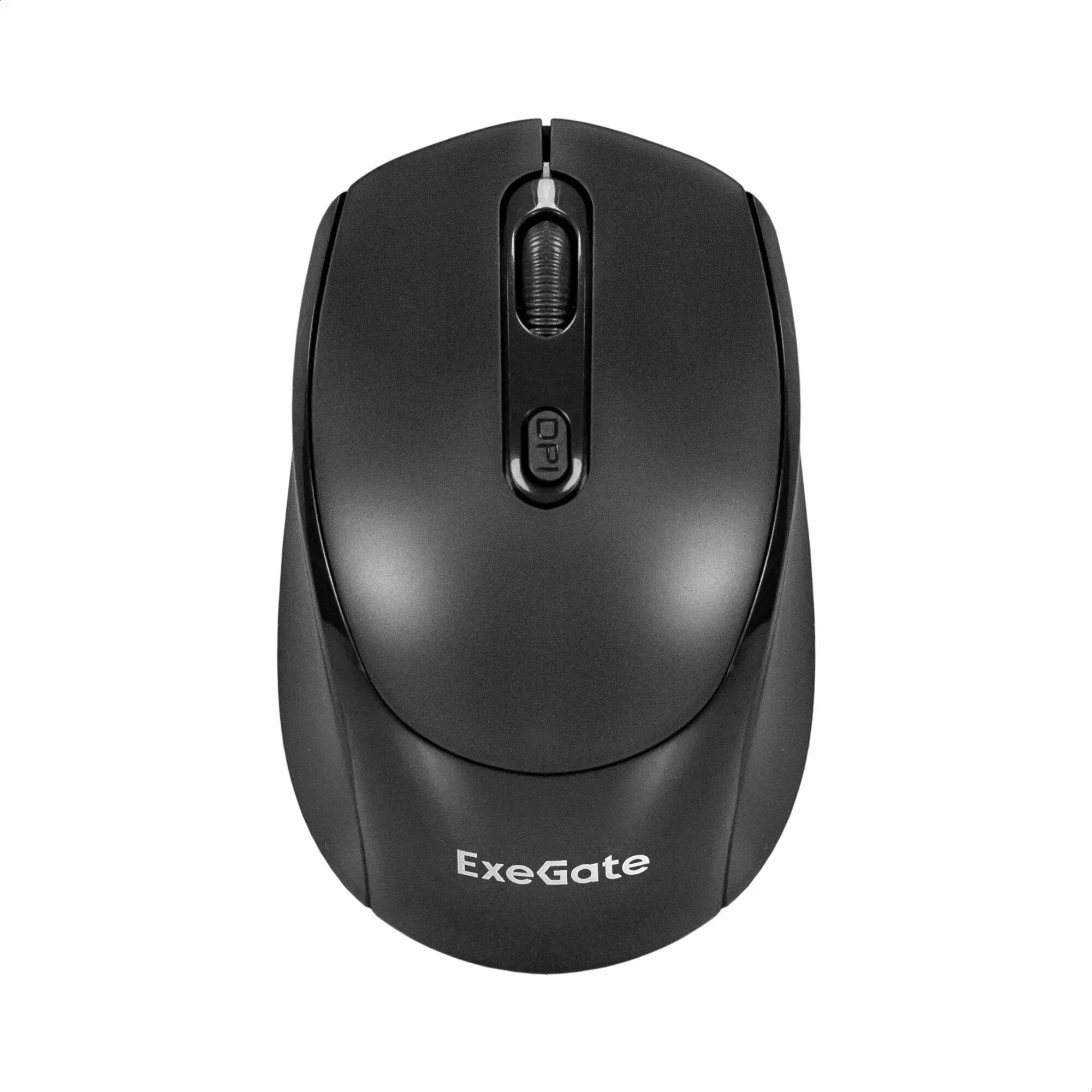 Мышь беспроводная ExeGate Professional Standard SR-9005 черный, 1200 dpi, радиоканал, USB, кнопки - 4